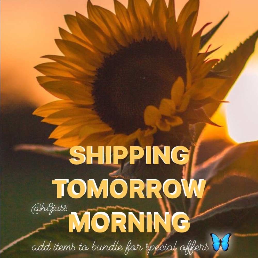 Shipping Tomorrow 🦋✨